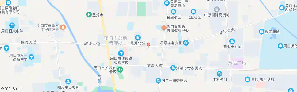 周口新民街_公交站地图_周口公交_妙搜公交查询2024