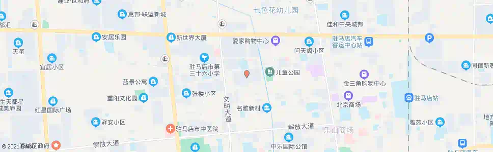 驻马店驿城新村_公交站地图_驻马店公交_妙搜公交查询2024