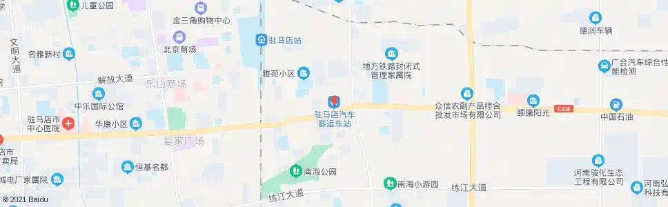 驻马店客运东站_公交站地图_驻马店公交_妙搜公交查询2024