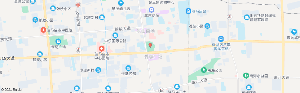 驻马店靖宇广场_公交站地图_驻马店公交_妙搜公交查询2024