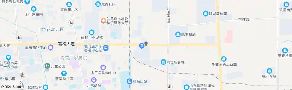 驻马店豪德贸易广场_公交站地图_驻马店公交_妙搜公交查询2024