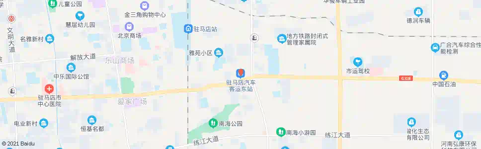 驻马店新汽车站_公交站地图_驻马店公交_妙搜公交查询2024