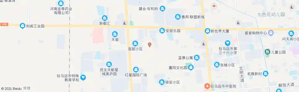 驻马店塘坊庄_公交站地图_驻马店公交_妙搜公交查询2024