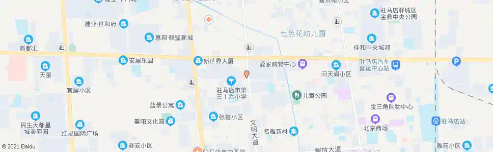 驻马店骨髓炎专科医院_公交站地图_驻马店公交_妙搜公交查询2024