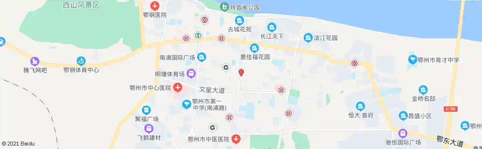 鄂州古城中路_公交站地图_鄂州公交_妙搜公交查询2024