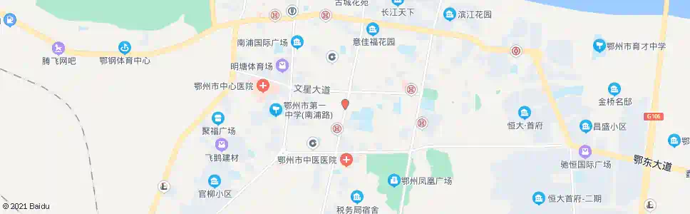 鄂州市实验中学_公交站地图_鄂州公交_妙搜公交查询2024