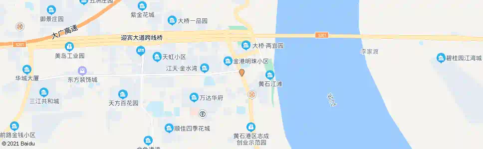 黄石十四中_公交站地图_黄石公交_妙搜公交查询2024