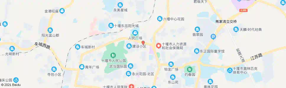 十堰工人文化宫_公交站地图_十堰公交_妙搜公交查询2024