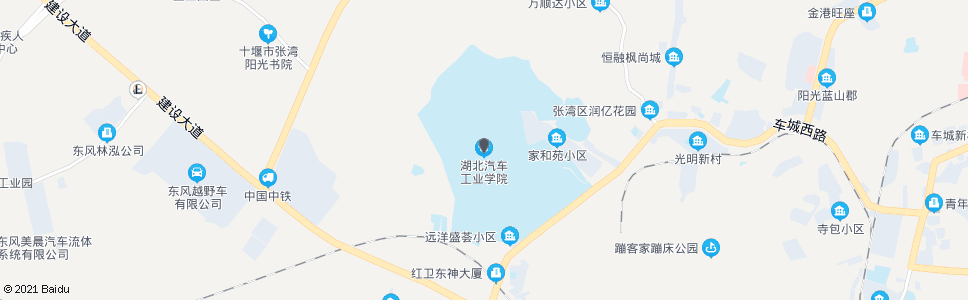 十堰汽车工业学院_公交站地图_十堰公交_妙搜公交查询2024