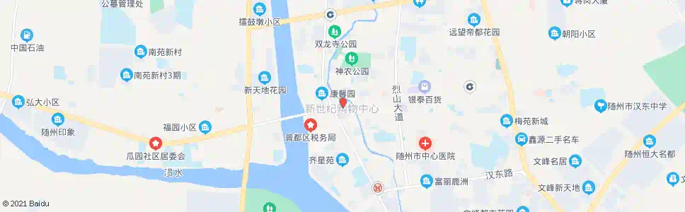 随州水西门_公交站地图_随州公交_妙搜公交查询2024