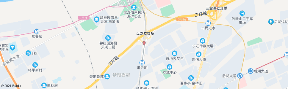 武汉塔子湖东路七段村_公交站地图_武汉公交_妙搜公交查询2024