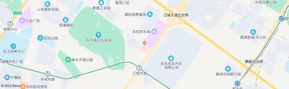 武汉太子湖北路江城大道口_公交站地图_武汉公交_妙搜公交查询2024