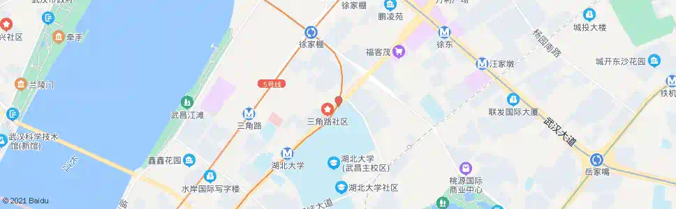 武汉友谊大道秦园居_公交站地图_武汉公交_妙搜公交查询2024