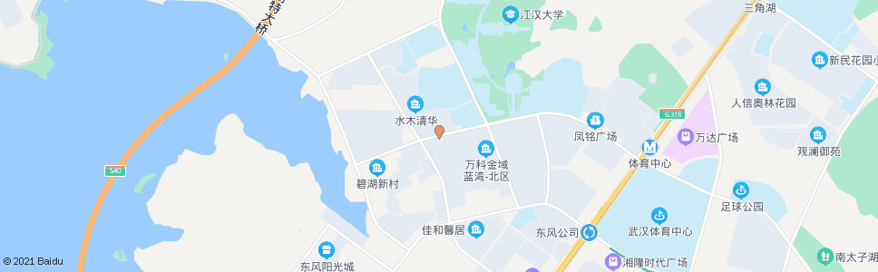 武汉三角湖路三角湖小学_公交站地图_武汉公交_妙搜公交查询2024