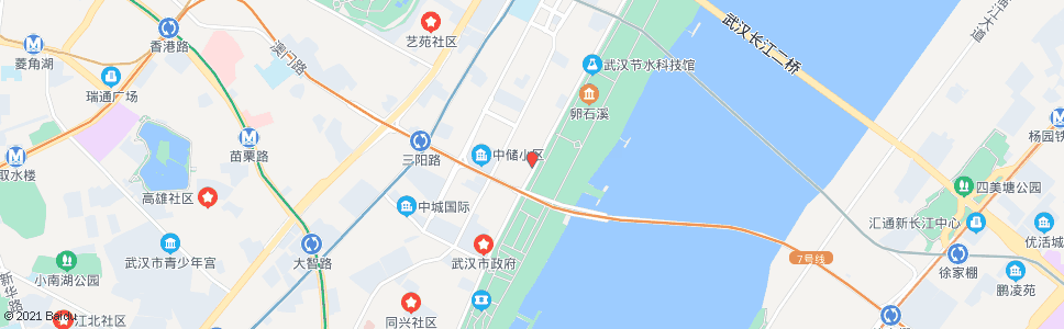 武汉四维路_公交站地图_武汉公交_妙搜公交查询2024