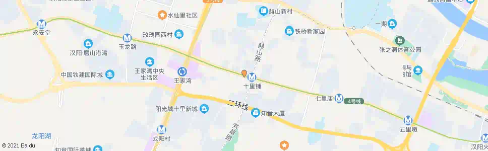 武汉汉阳大道十里铺_公交站地图_武汉公交_妙搜公交查询2024