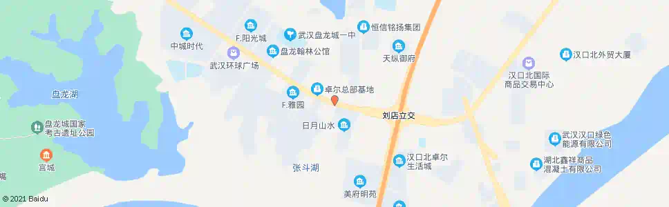 武汉巨龙大道日月山水_公交站地图_武汉公交_妙搜公交查询2024