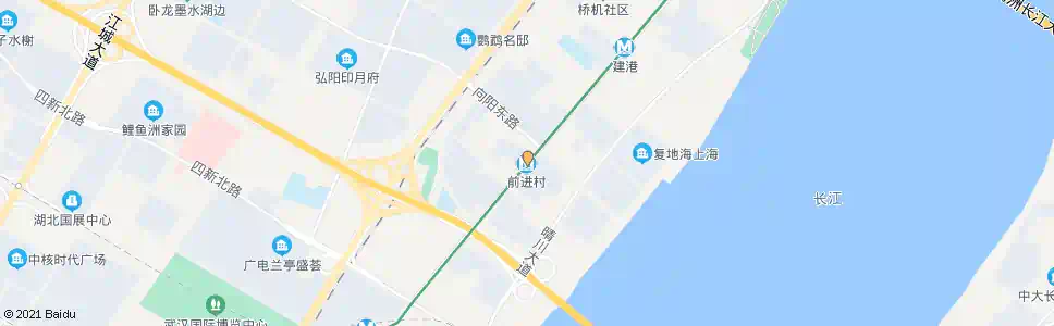 武汉鹦鹉大道地铁前进村站_公交站地图_武汉公交_妙搜公交查询2024