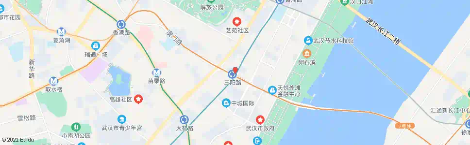 武汉三阳路站_公交站地图_武汉公交_妙搜公交查询2024