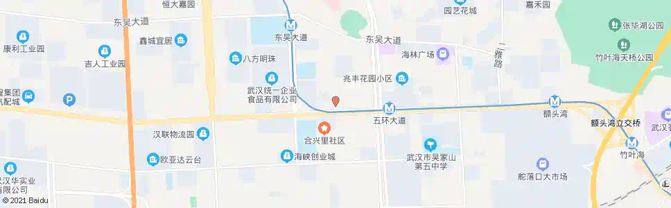 武汉六顺路东西湖大道口_公交站地图_武汉公交_妙搜公交查询2024