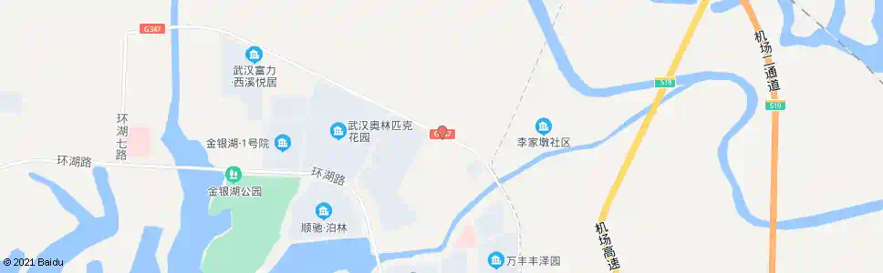 武汉田园东路环湖中路_公交站地图_武汉公交_妙搜公交查询2024