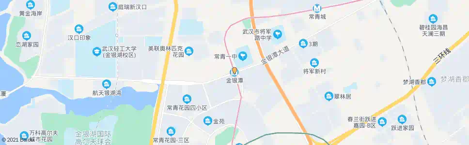 武汉金银潭大道地铁金银潭站_公交站地图_武汉公交_妙搜公交查询2024