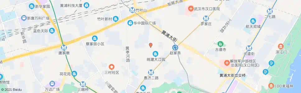 武汉江大路九万方_公交站地图_武汉公交_妙搜公交查询2024