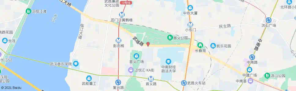 武汉武珞路阅马场_公交站地图_武汉公交_妙搜公交查询2024