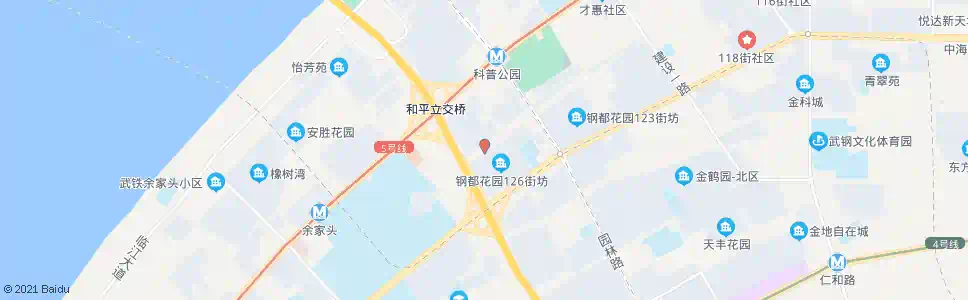 武汉南干渠路126街_公交站地图_武汉公交_妙搜公交查询2024