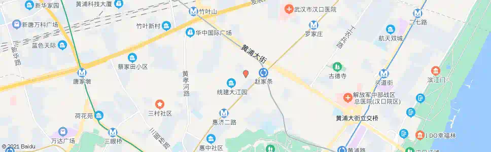 武汉江大路大江园_公交站地图_武汉公交_妙搜公交查询2024