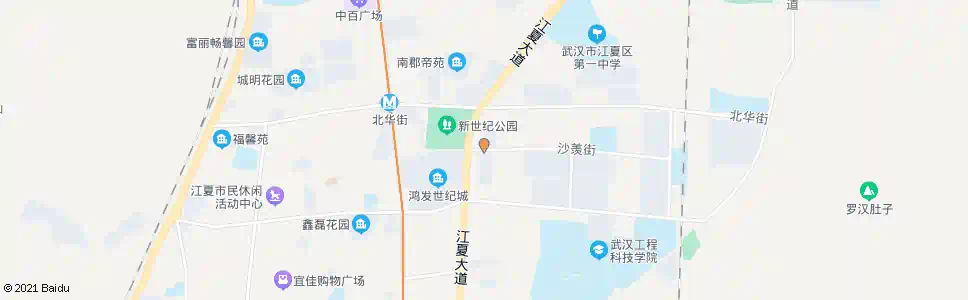 武汉江夏大道公交停车场_公交站地图_武汉公交_妙搜公交查询2024