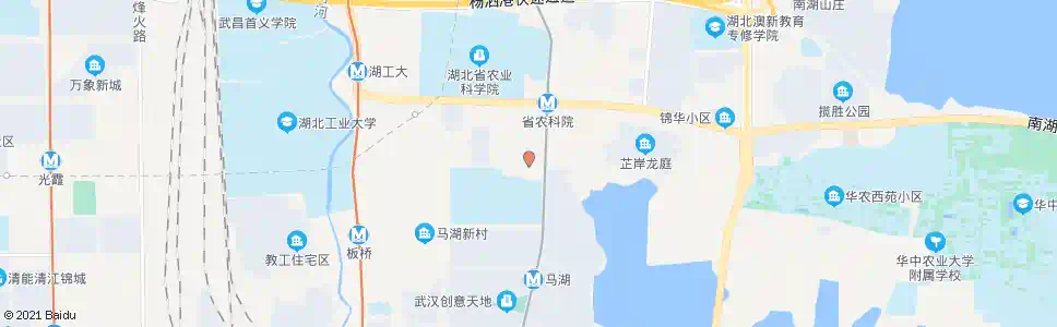 武汉南湖大道马湖_公交站地图_武汉公交_妙搜公交查询2024