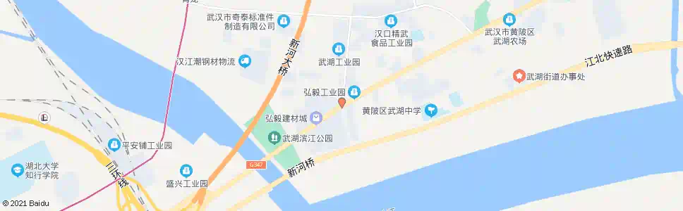 武汉汉施公路发展路_公交站地图_武汉公交_妙搜公交查询2024