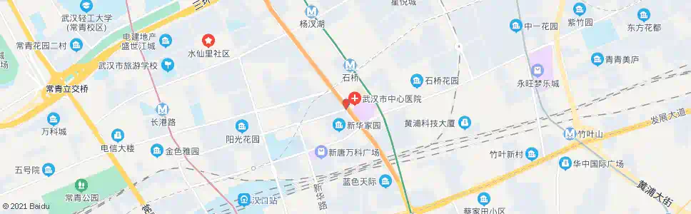 武汉姑嫂树路中心医院后湖院区_公交站地图_武汉公交_妙搜公交查询2024