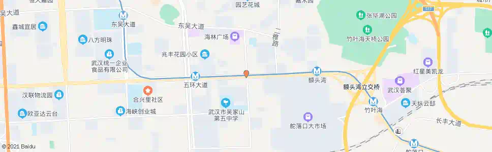 武汉东西湖大道三秀路_公交站地图_武汉公交_妙搜公交查询2024