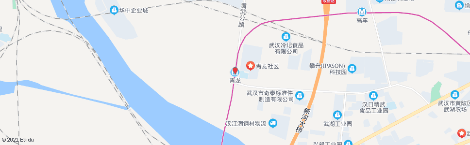 武汉青龙路_公交站地图_武汉公交_妙搜公交查询2024