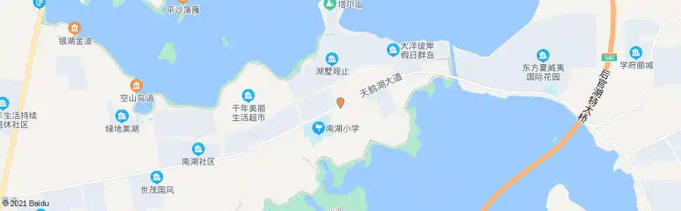 武汉天鹅湖大道湖墅观止_公交站地图_武汉公交_妙搜公交查询2024