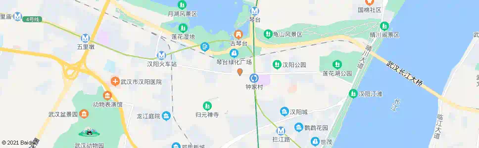 武汉汉阳大道钟家村_公交站地图_武汉公交_妙搜公交查询2024