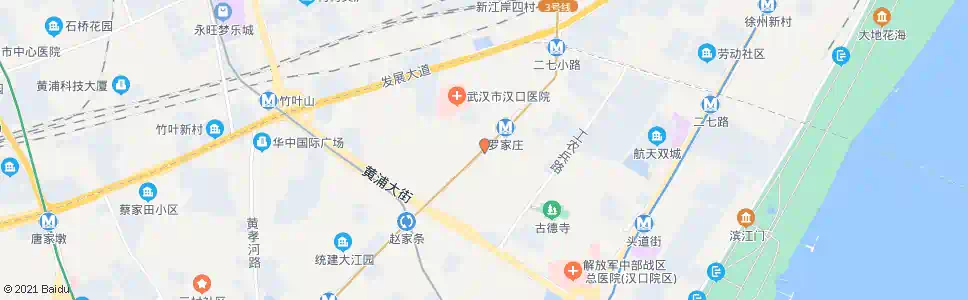 武汉建设大道科技馆_公交站地图_武汉公交_妙搜公交查询2024