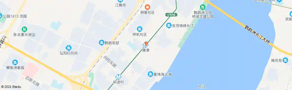 武汉鹦鹉大道地铁建港路_公交站地图_武汉公交_妙搜公交查询2024