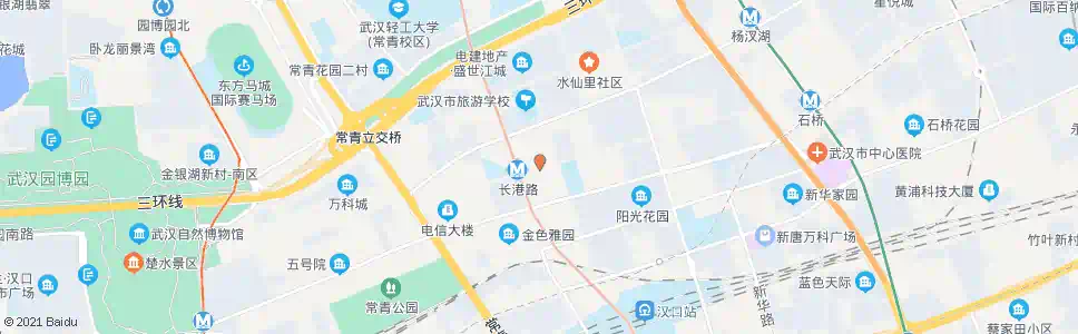 武汉常青五路新湾二路_公交站地图_武汉公交_妙搜公交查询2024