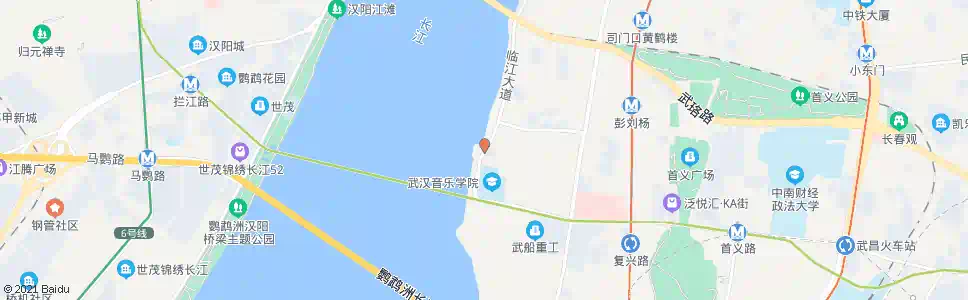 武汉临江大道音乐学院_公交站地图_武汉公交_妙搜公交查询2024