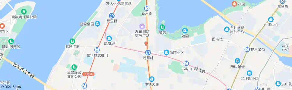 武汉凤凰山停车场_公交站地图_武汉公交_妙搜公交查询2024