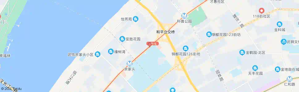 武汉和平大道杨园_公交站地图_武汉公交_妙搜公交查询2024