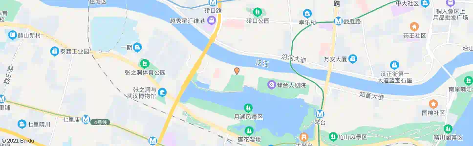 武汉汉江大道三合里_公交站地图_武汉公交_妙搜公交查询2024