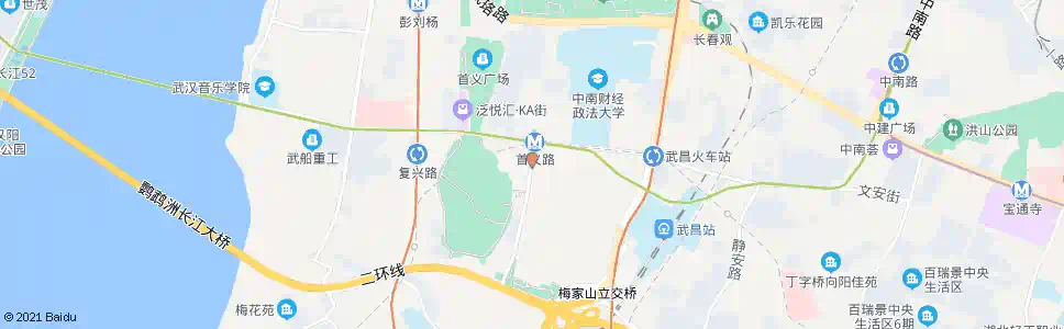 武汉首义路轻机站_公交站地图_武汉公交_妙搜公交查询2024