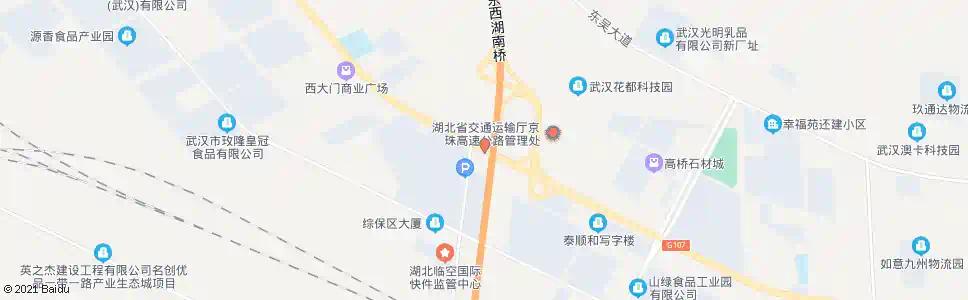 武汉东西湖大道高桥二路_公交站地图_武汉公交_妙搜公交查询2024