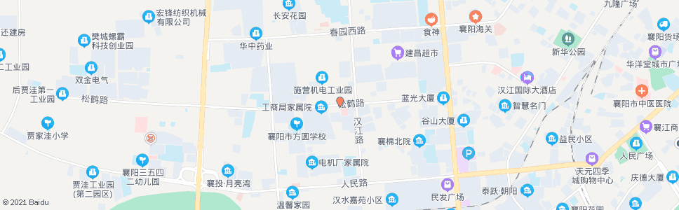 襄阳松鹤路中_公交站地图_襄阳公交_妙搜公交查询2024