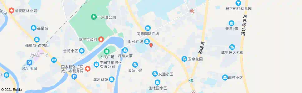 咸宁桂泉小区_公交站地图_咸宁公交_妙搜公交查询2024