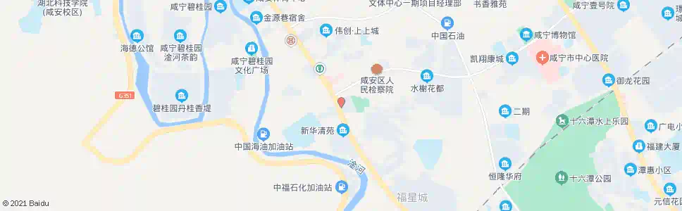 咸宁区政府_公交站地图_咸宁公交_妙搜公交查询2024